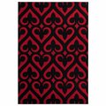 United Weavers Of America 2 ft. 7 in. x 4 ft. 2 in. Bristol Heartland Red Rectangle Rug 2050 11430 35C